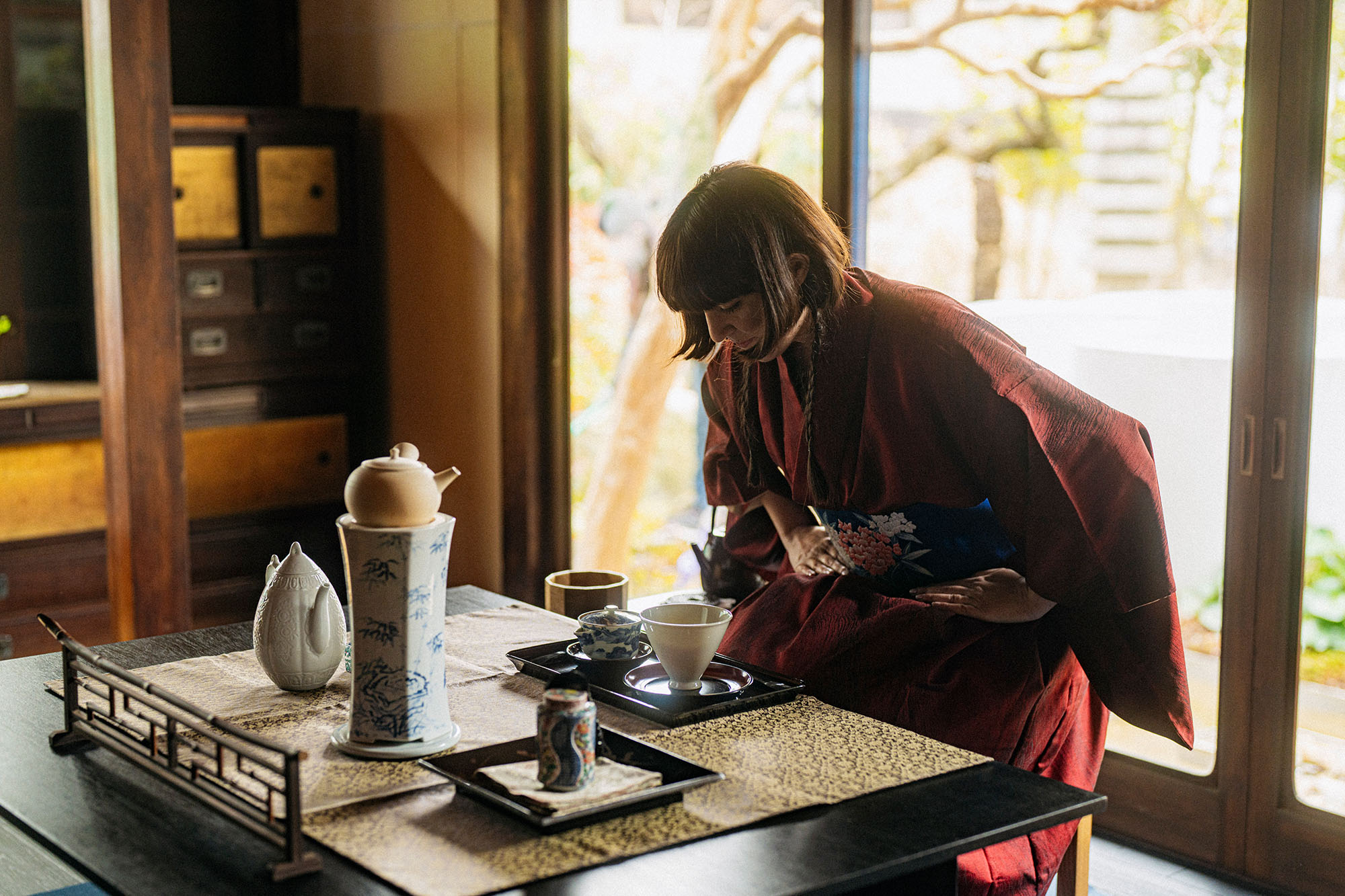 Senchadō tea ceremony at Romanza